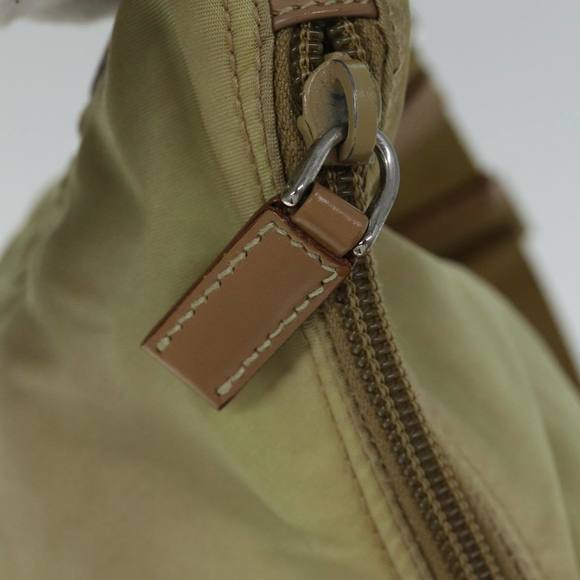 PRADA Shoulder Bag Nylon Beige Auth 79150 - Picture 15 of 16